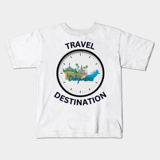 Travel to Denpasar Kids T-Shirt